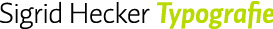 Sigrid Hecker Typografie